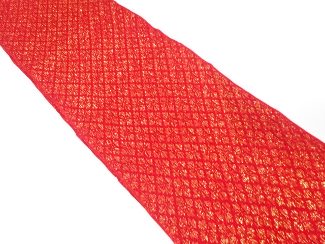 未使用品　正絹　ふくれ織　帯揚げ